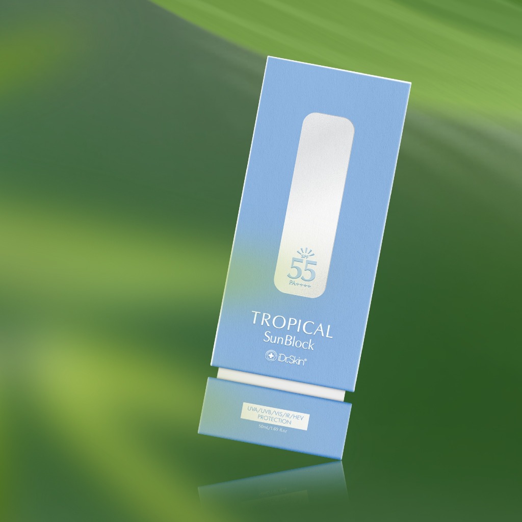 [iDr.Skin Chính Hãng] Kem chống nắng vật lý bảo vệ làn da toàn diện Tropical Sunblock SPF 55 PA++++