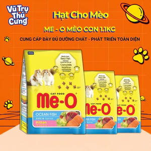 Thức ăn hạt Me-O Kitten dành cho mèo con dưới 12 tháng