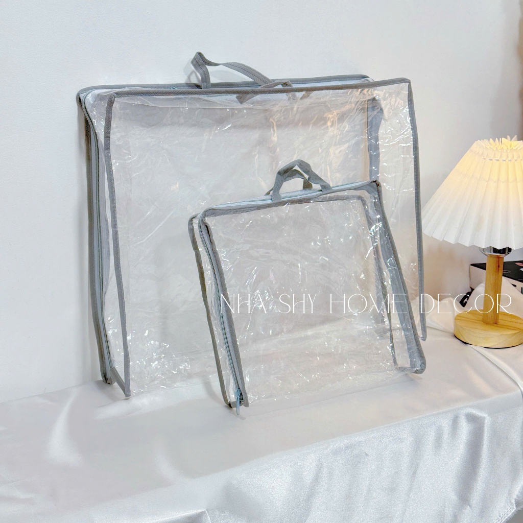 Túi Đựng Chăn Gra Gôi Nệm Có Dây Khoá Kéo Chống Thấm Nước - Nhà Shy Home Decor