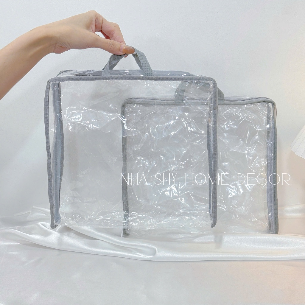 Túi Đựng Chăn Gra Gôi Nệm Có Dây Khoá Kéo Chống Thấm Nước - Nhà Shy Home Decor