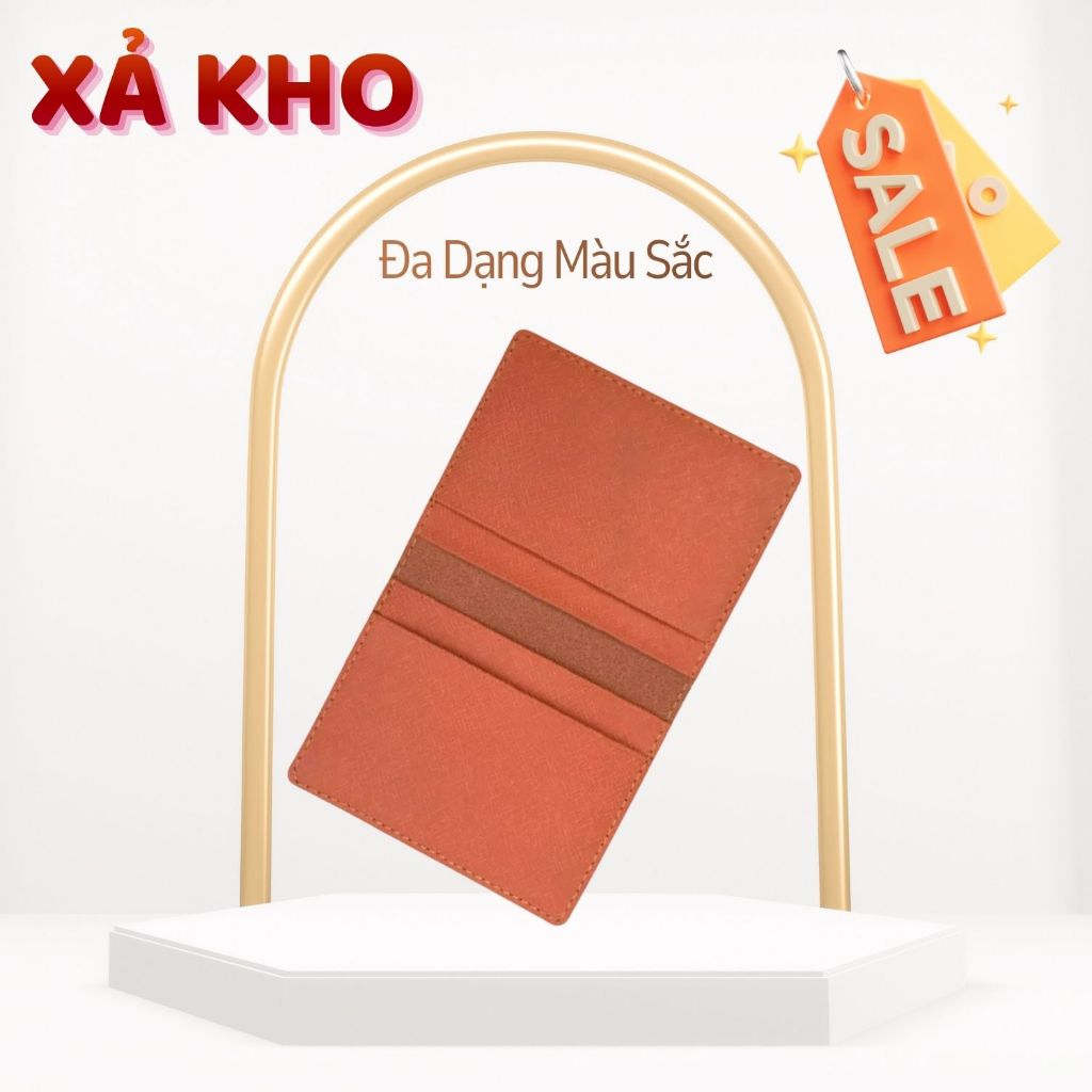 Ví Mini Cầm Tay Nam Nữ Da PU Công Sở VD02 - Bóp Đựng Thẻ Tiện Dụng Chính Hãng, Tặng Người Yêu