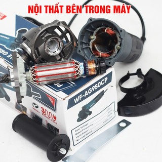 [Kèm Qùa Tặng] Máy Mài Cầm Tay WORKFIX WF-AG950CP, Công Suất 950W, Công Tắc Đuôi