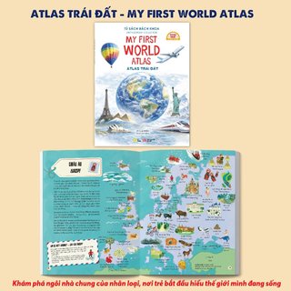 Sách Tủ Sách Bách Khoa - Encyclopedia Collection - My First World/Ocean/Jungle/Dinosaur/Space - Song Ngữ Việt-Anh