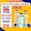 Bình giữ nhiệt 500ml HiLOGI KITCHEN inox 316 báo nhiệt độ, có ống hút ,nắp bật đậy và dây xách cao cấp