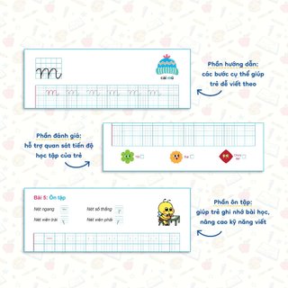 Sách Tự Tin Vào Lớp 1 - Luyện Tập Tô Nét Cơ Bản/Chữ Viết Thường/Chữ Viết Hoa/Số Cơ Bản Và Tập Đếm