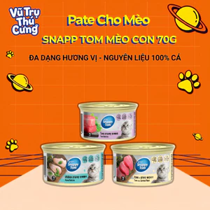 Pate Snappy Tom Cho Mèo Con Lon 70g