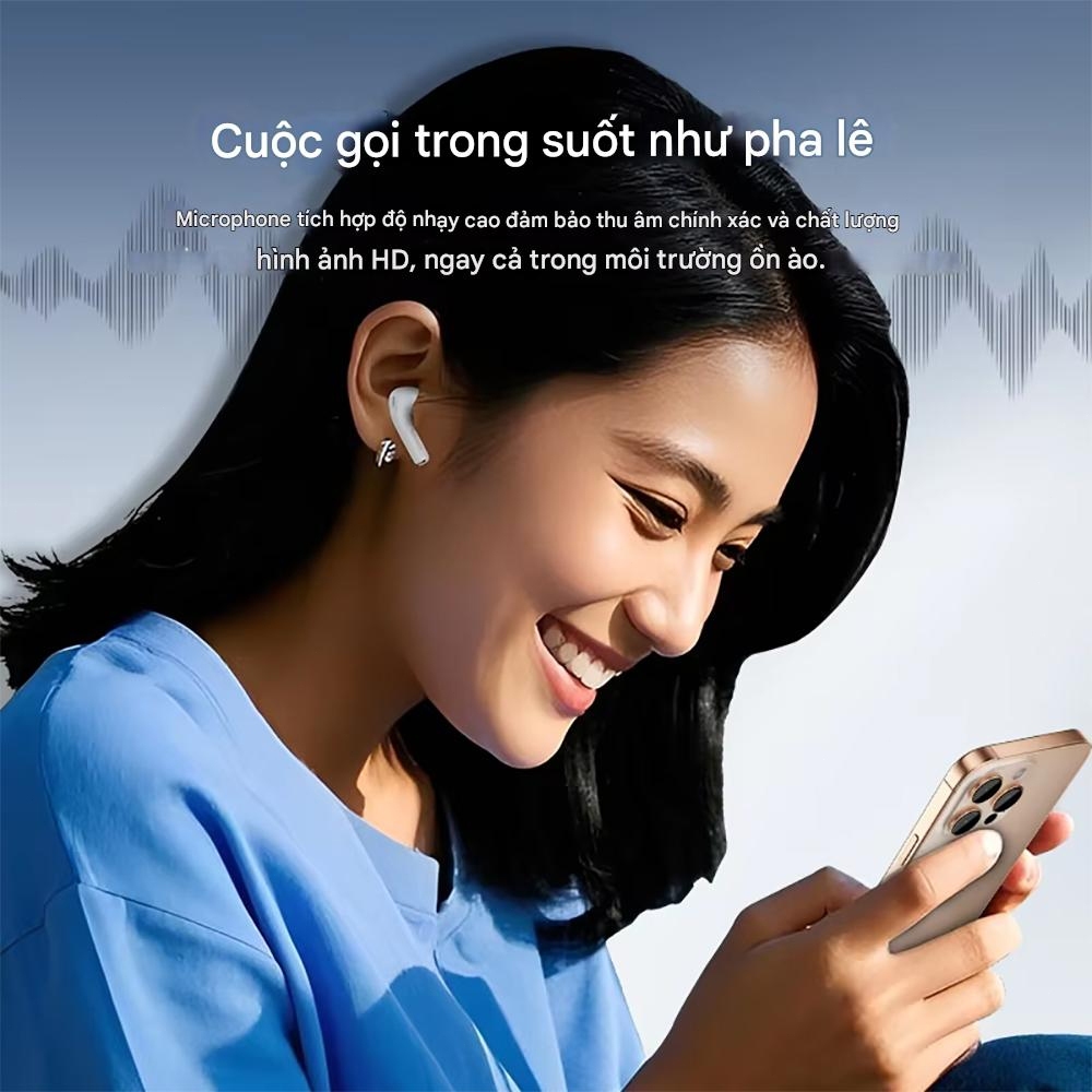 Tai nghe không dây chính hãng Tai nghe Bluetooth Tai nghe thể thao Tai nghe chống nước có micrô cho Android và iOS