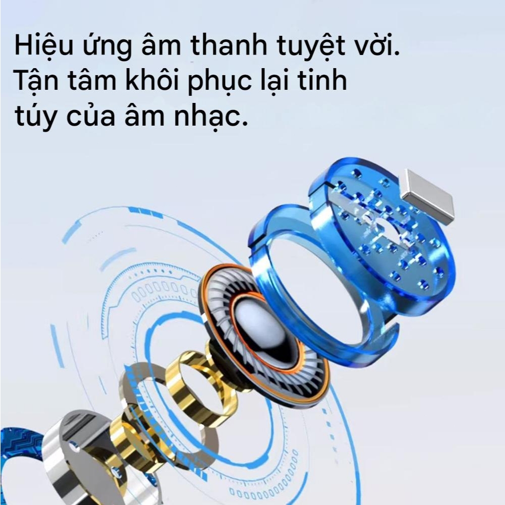 Tai nghe không dây chính hãng Tai nghe Bluetooth Tai nghe thể thao Tai nghe chống nước có micrô cho Android và iOS