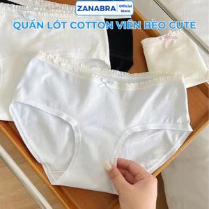 SET 6 hoặc 3 Quần Lót Cotton Nữ Kháng Khuẩn Quần Chip Nữ Thoáng Khí Thấm Hút Co Giãn Tốt Mềm Mịn ZANABRA L4119