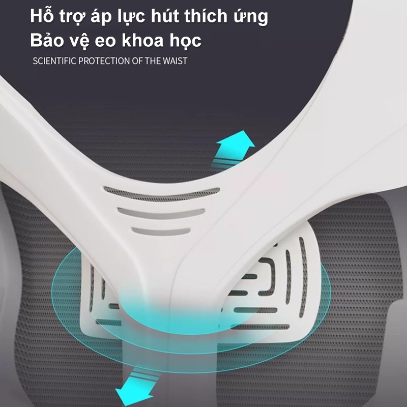 Ghế văn phòng thoải mái: Hỗ trợ thắt lưng, đầu tựa điều chỉnh, tay vịn linh hoạt