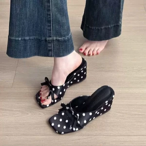 Dép Guốc Cao Gót Nữ – Mũi Vuông Cao 8cm Tôn Dáng, Đi Êm Không Đau Chân H003 - NT SHOES