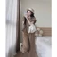 Set đồ nữ vintage chấm bi – áo babydoll + quần ống rộng viền ren siêu xinh