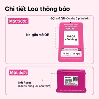 Loa Báo Chuyển Khoản MoMo WiFi Loại Tốt – Hỗ Trợ Liên Kết Đa Ngân Hàng, Âm Thanh Rõ Ràng