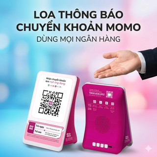Loa Báo Chuyển Khoản MoMo WiFi Loại Tốt – Hỗ Trợ Liên Kết Đa Ngân Hàng, Âm Thanh Rõ Ràng