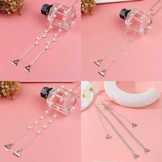 Dây Áo Ngực Đính Đá, Ngọc Trai Thời Trang, Dây Áo Bra Trang Trí Áo 2 Dây, Áo Quây, Chống Trơn Trượt, Dễ Điều Chỉnh