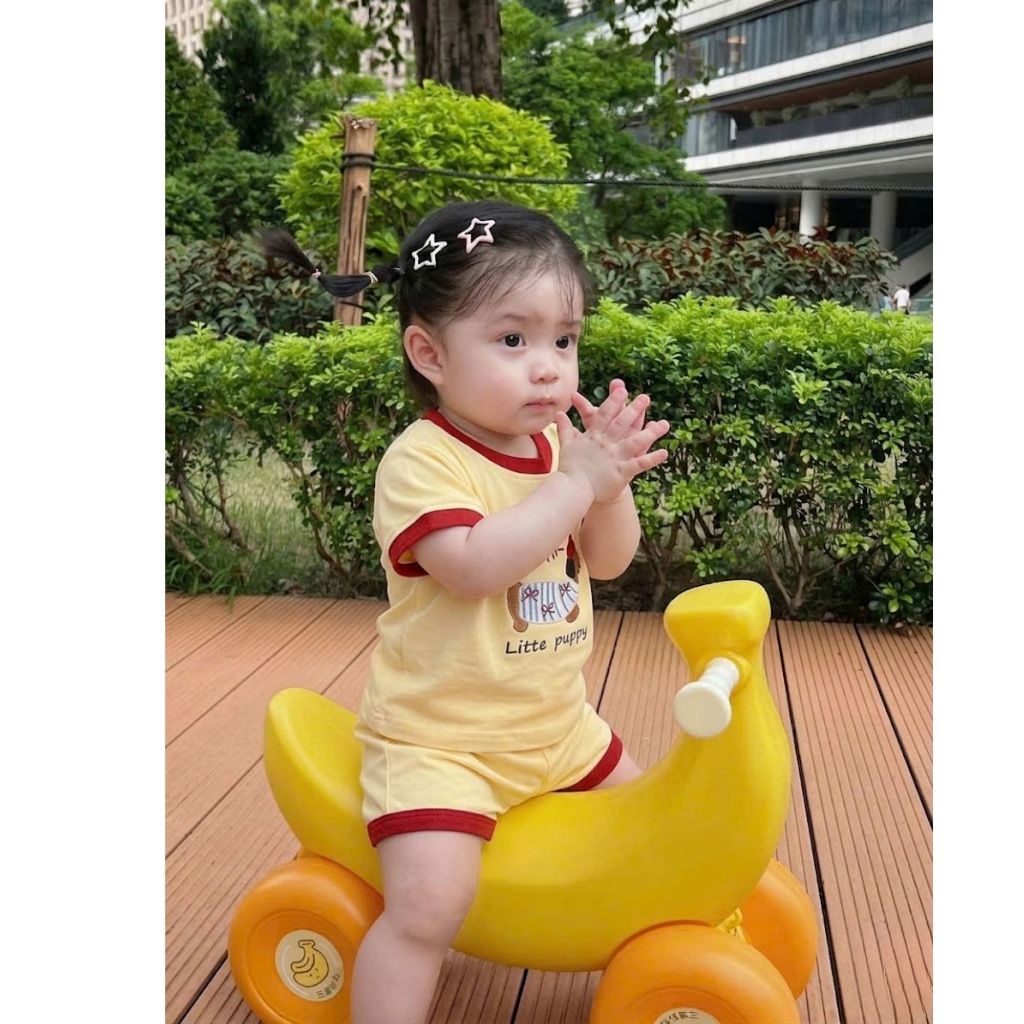 ( COMBO 1 - 2 - 3 ) BỘ QUẦN ÁO MẪU Litle Puppy TRẺ EM NHÍ SZ 7 - 22 kg QUẦN ÁO TRẺ EM MÀU HÈ 2026