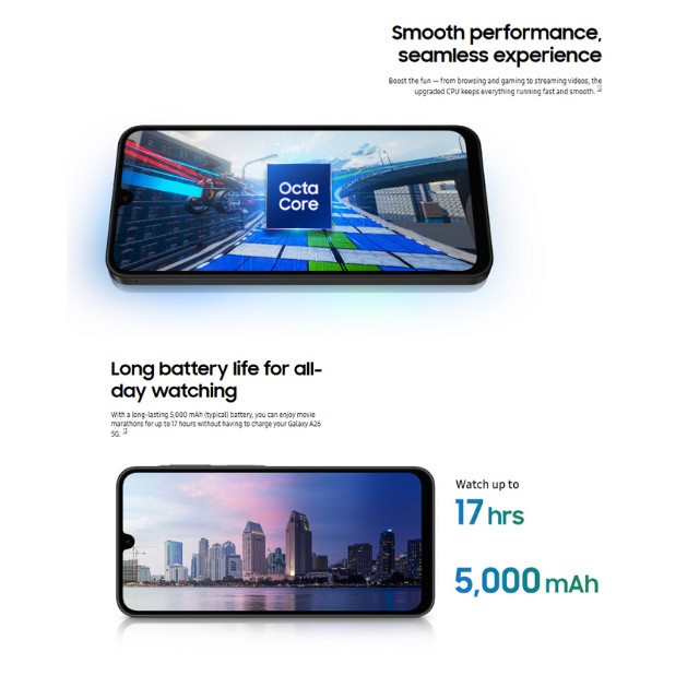 Samsung A26 5G 8GB+256GB | Màn hình 6.7" FHD+ Super AMOLED | Camera 50MP | Kháng nước IP67