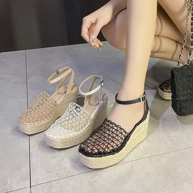 Sandal Cao Gót Nữ Đế Cao 8cm – Phối Váy Xinh, Đi Làm, Đi Chơi Đều Hợp H008 - NT SHOES