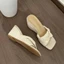 Dép Guốc Nữ Cao Gót Chấm Bi Mũi Vuông – Đi Tiệc, Đi Làm Thanh Lịch H009 - NT SHOES