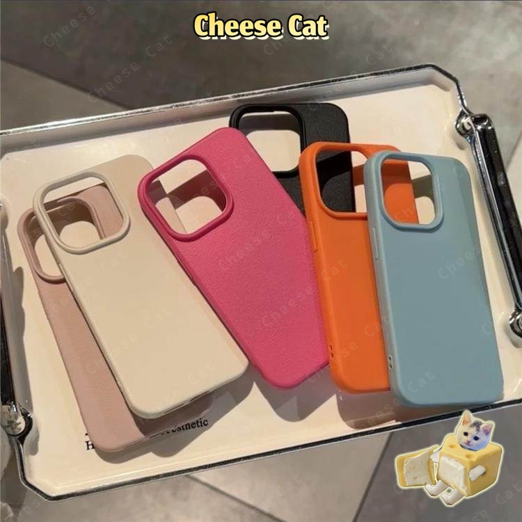 Ốp điện thoại TPU họa tiết mờ đơn giản cho iPhone 13 12 11 14 15 16 17 Pro Max XR Xs Max 7 8 Plus