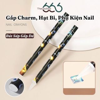 Bút Sáp Chấm Đá Nail Siêu Dính – Bút Sáp Gắp Đá Không Rơi, Dán Charm, Trang Trí Móng Chuyên Dụng  THEGIOINAIL666