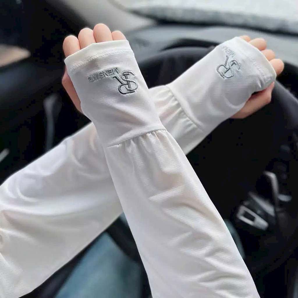 Găng tay chống nắng và tia uv,vải lụa thông hơi 0T7