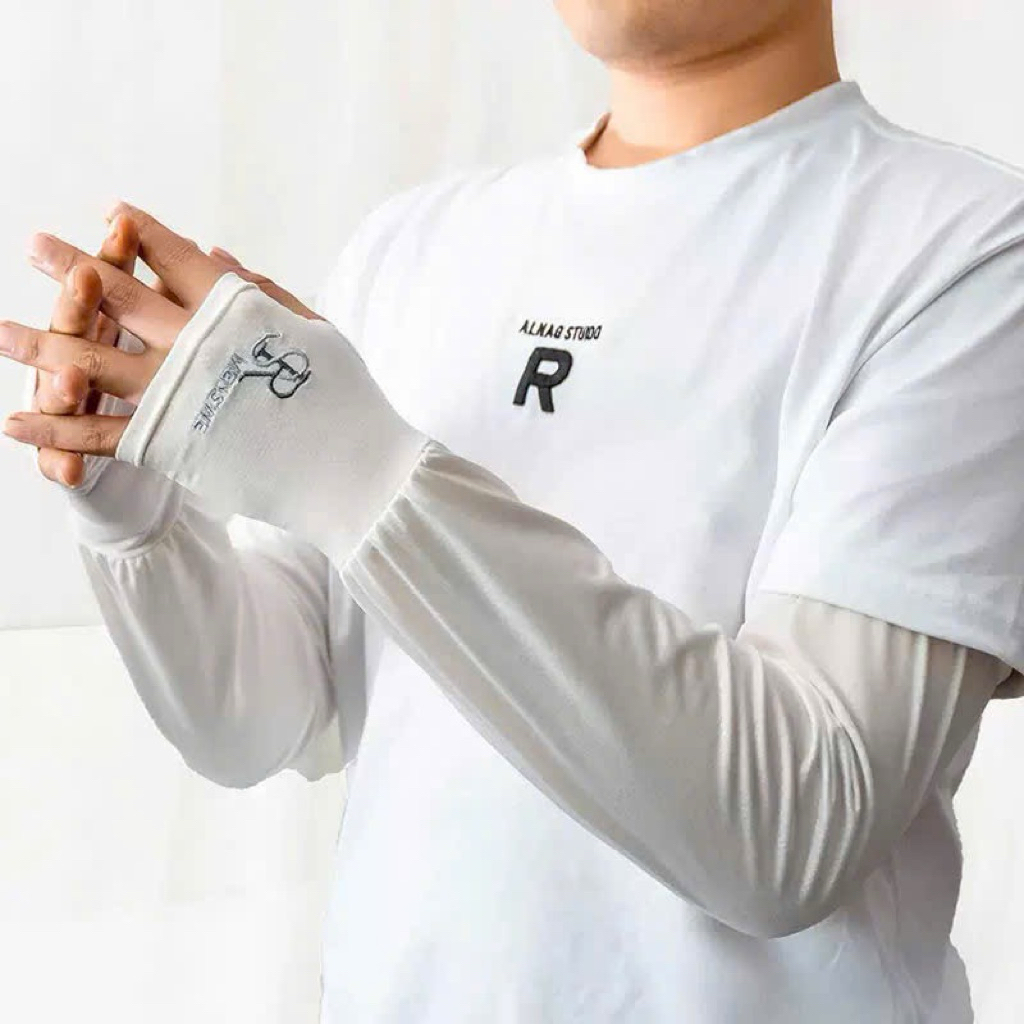 Găng tay chống nắng và tia uv,vải lụa thông hơi 0T7