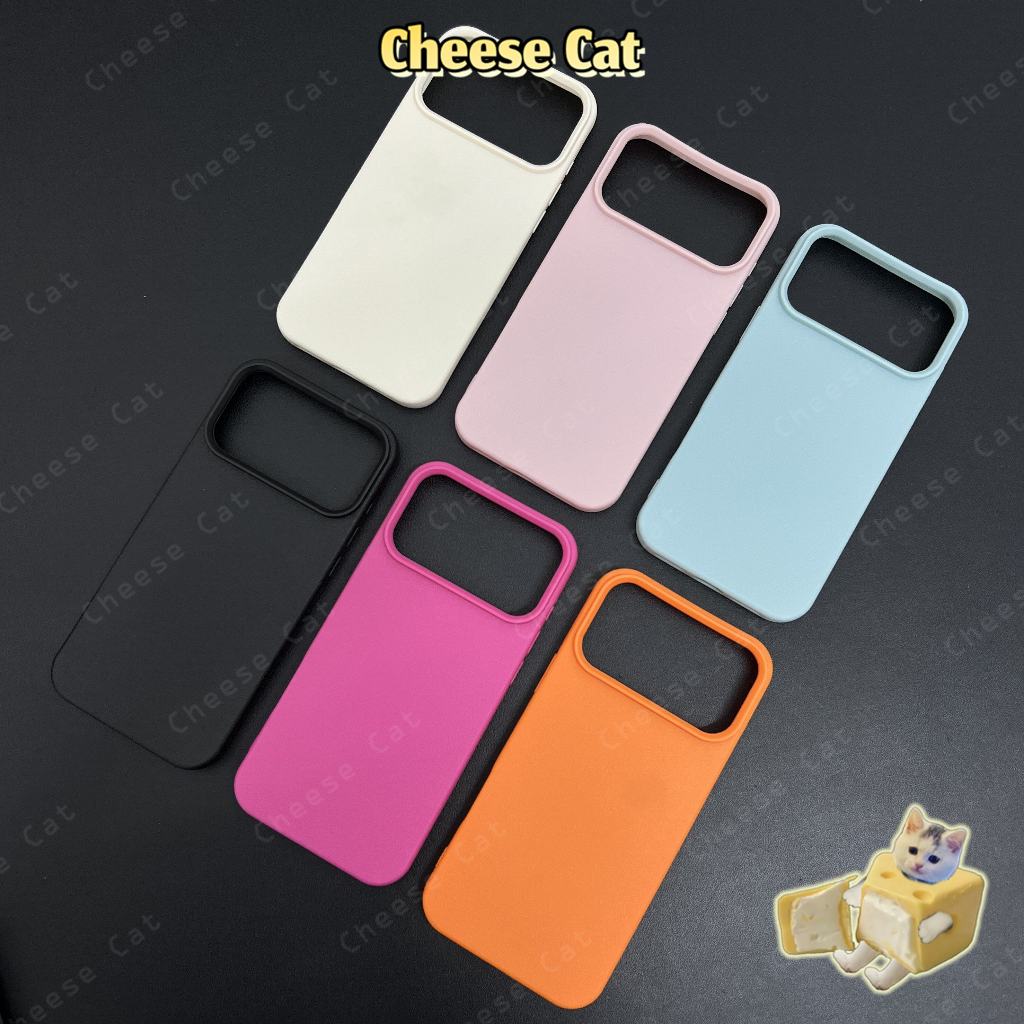 Ốp điện thoại TPU họa tiết mờ đơn giản cho iPhone 17 Pro Max 13 12 11 14 15 16 XR Xs Max 7 8 Plus