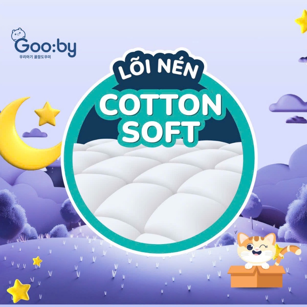 [ Không Quà ] 1 Bịch Tã/Bỉm Dán và Quần Gooby Đêm Siêu Thấm Hút, Đủ Size Cho Bé Từ NB-3XL