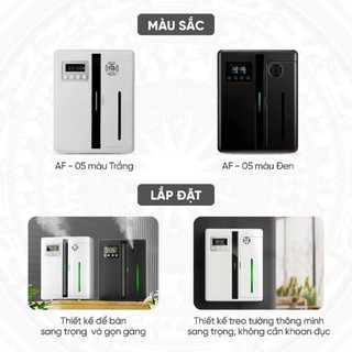 Máy Xông Tinh Dầu Phòng Khách, Nhà Hàng, Khách Sạn, Văn Phòng, Kết Nối Bluetooth, Hẹn Giờ Phun