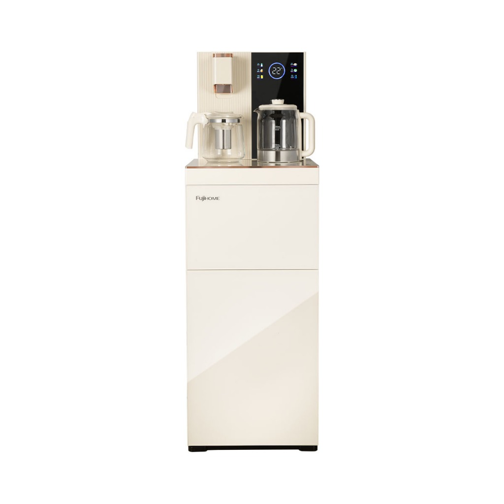 Máy nước nóng lạnh thông minh tích hợp bàn trà Nhập Khẩu FUJIHOME TB238N-UV, cây nước hiện đại
