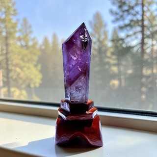 Đá Thạch Anh Tím Uruguay Trưng Bày Phong Thủy Và Học Tập Reiki