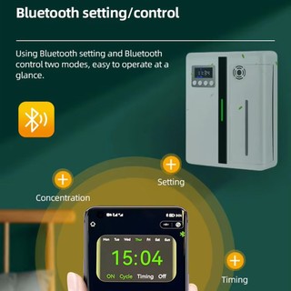 Máy Xông Tinh Dầu Phòng Khách, Nhà Hàng, Khách Sạn, Văn Phòng, Kết Nối Bluetooth, Hẹn Giờ Phun