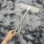 Cây Chà Sàn Nhà Tắm 2in1 Kèm Gạt Nước Màu Trắng, Chổi Cọ Sàn Lông Cứng Cán Dài