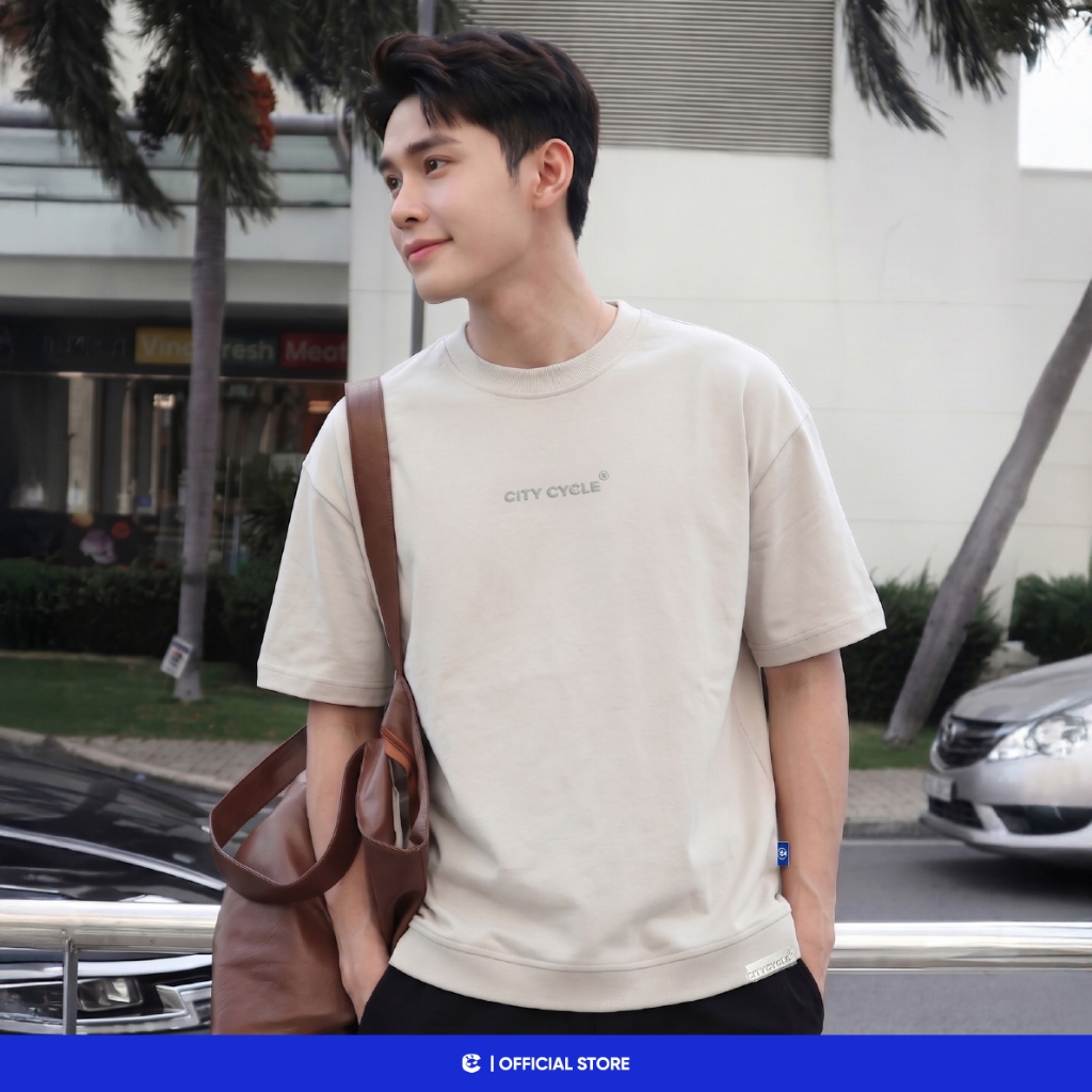 Áo thun phông unisex t-shirt form boxy nam nữ Local Brand Chính Hãng City Cycle Áo thun Eleven