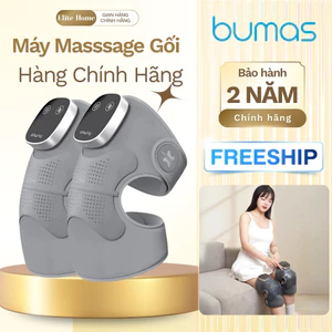 Máy Masssage Đầu Gối BUMAS M6 Pro - Bốn Đầu Điểm Massage- Công Nghệ Khóa Nhiệt Tối Ưu Thời Gian Dùng