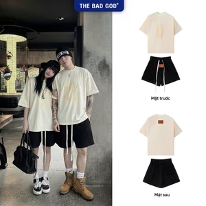 Set Bộ Hè The Bad God AFTER GLOW Áo Thun Cotton Quần Short Nỉ Form Boxy Unisex Nam Nữ Local Brand Streetwear Oversize