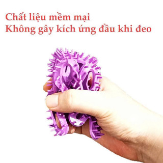 MIẾNG LÓT MŨ BẢO HIỂM SILICONE THOÁNG KHÍ | COMBO 2 CÁI | CHỐNG NÓNG, CHỐNG BÍ | GIỮ NẾP TÓC, ĐỘI ÊM