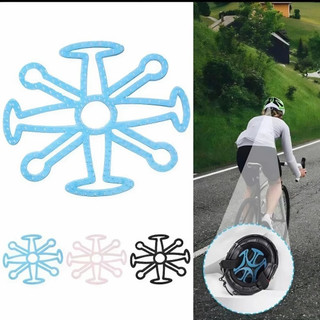MIẾNG LÓT MŨ BẢO HIỂM SILICONE THOÁNG KHÍ | COMBO 2 CÁI | CHỐNG NÓNG, CHỐNG BÍ | GIỮ NẾP TÓC, ĐỘI ÊM