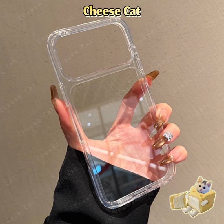 HD Clear Ốp lưng iPhone 17 Pro Max trong suốt đơn giản cho iPhone 13 12 11 14 15 16 XR Xs Max 7 8 Plus