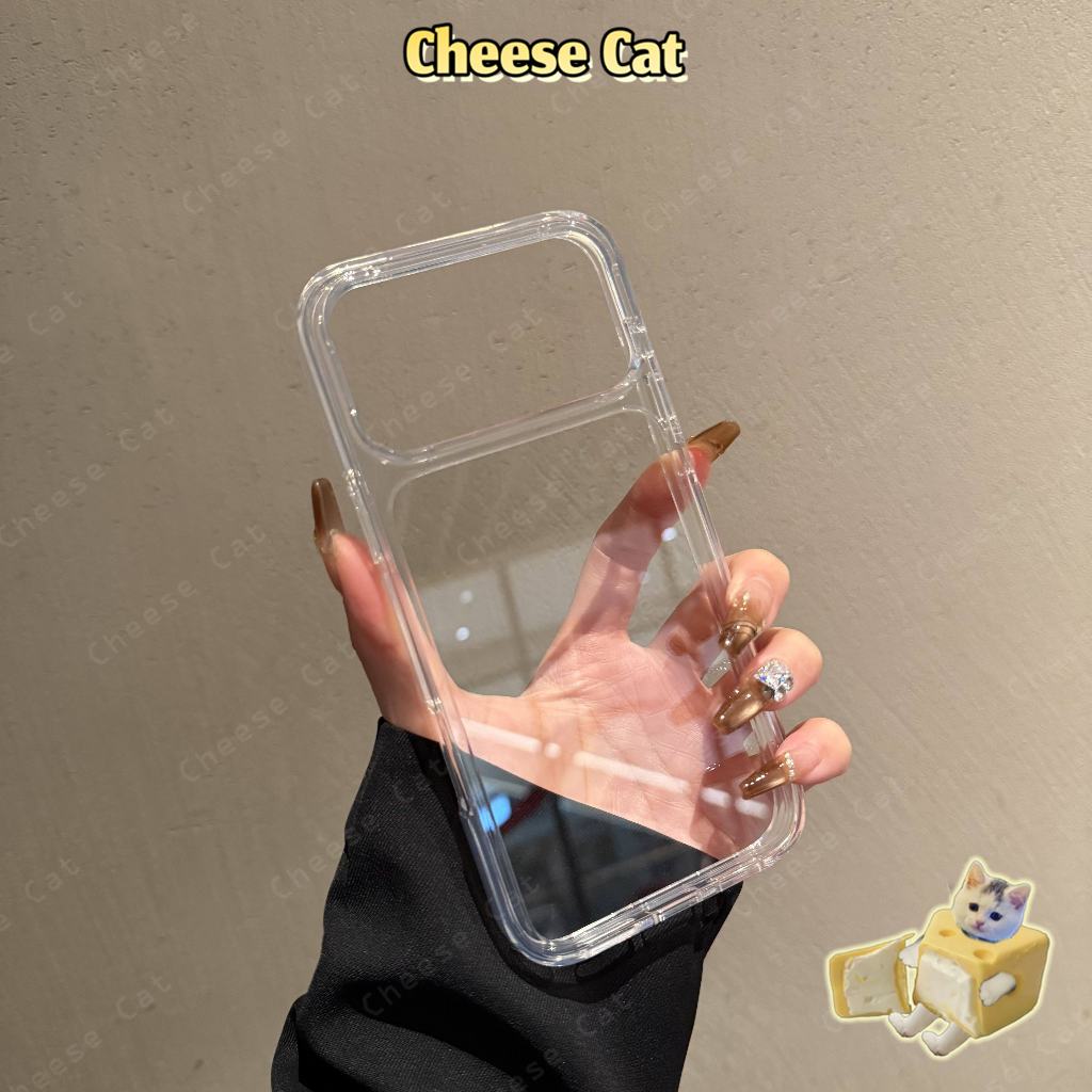HD Clear Ốp lưng iPhone 17 Pro Max trong suốt đơn giản cho iPhone 13 12 11 14 15 16 XR Xs Max 7 8 Plus