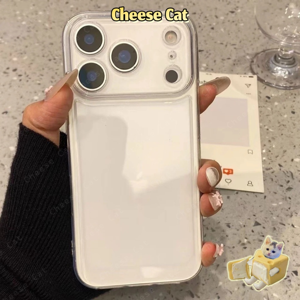 Ốp điện thoại trong suốt siêu trong suốt cho iPhone 11 12 13 14 15 16 17 Pro Max 7Plus Xs Max XR