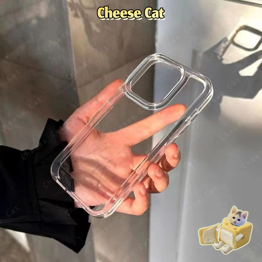 Ốp điện thoại trong suốt siêu trong suốt cho iPhone 11 12 13 14 15 16 17 Pro Max 7Plus Xs Max XR