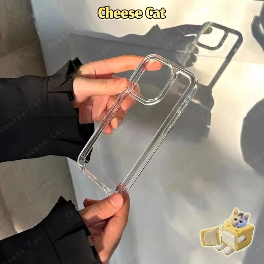 Ốp điện thoại trong suốt siêu trong suốt cho iPhone 11 12 13 14 15 16 17 Pro Max 7Plus Xs Max XR