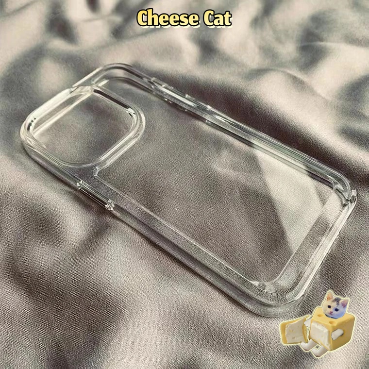 Ốp điện thoại trong suốt màu đen siêu trong suốt cho iPhone 14 13 12 11 15 16 17 Pro Max 7Plus Xs Max XR