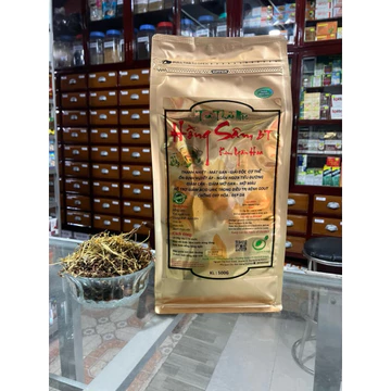 TRÀ HỒNG SÂM BT 500g MÁT GAN GIẢI ĐỘC , ĐẸP DA , GIẢM CÂN , HỖ TRỢ NGƯỜI TIỂU ĐƯỜNG VÀ GIẢM ACID URIC CHO BỆNH NHÂN GOUT