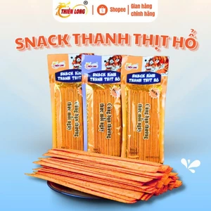 Snack hình thanh thịt hổ vị tuổi thơ Thiên Long Food,snack giòn,thơm ngon,đậm vị ăn là cuốn,que cay tuổi thơ