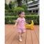 BỘ BÉ GÁI MẪU MẶT CƯỜI SZ 7 - 22 KG QUẦN ÁO BÉ GÁI MÙA HÈ CHẤT LIỆU MỀM MÁT