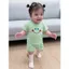 BỘ BÉ GÁI MẪU MẶT CƯỜI SZ 7 - 22 KG QUẦN ÁO BÉ GÁI MÙA HÈ CHẤT LIỆU MỀM MÁT