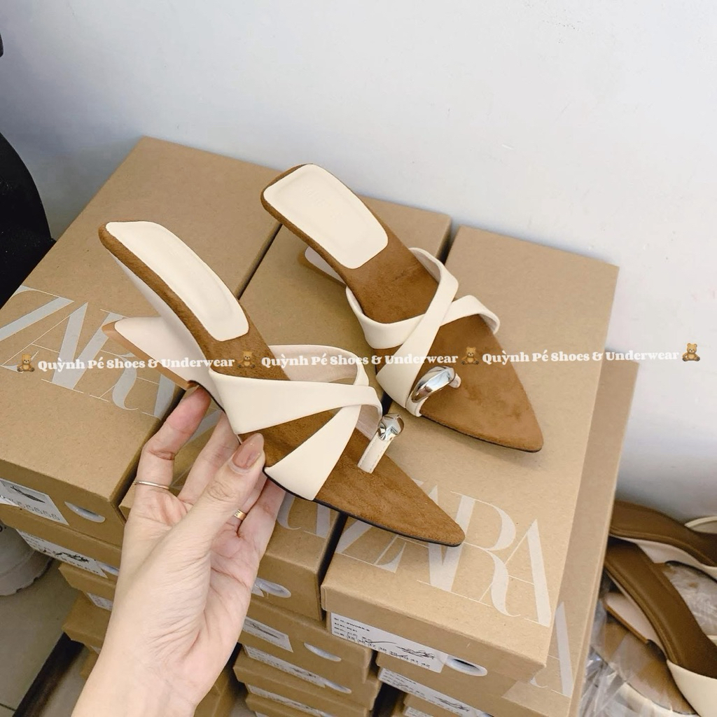 (Sẵn) DÉP XUỒNG DÁNG MỚI SỎ NGÓN 2213 - GIÀY DÉP QUỲNH PÉ